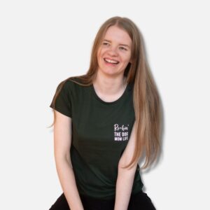 T-Shirt "Rockin´ the dog mom life"