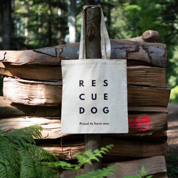 Stoffbeutel Rescue Dog (inkl. 3€ Spende) – Bild 4