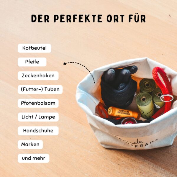 Aufbewahrungskorb "Hunde-Krimskrams" – Bild 2