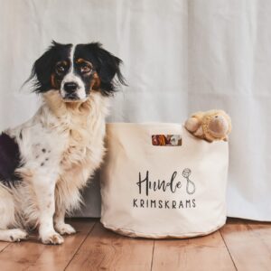 Aufbewahrungskorb "Hunde-Krimskrams" (Groß)