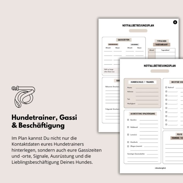 Notfallbetreuungsplan für Hunde (digital) – Bild 5