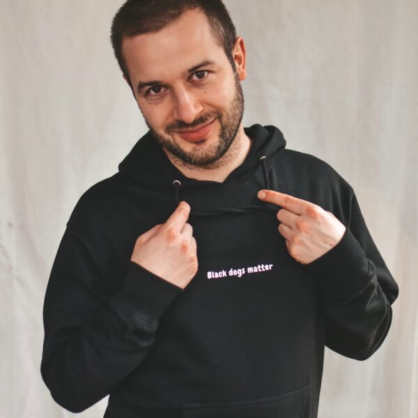 Hoodie "Black dogs matter" – Bild 4