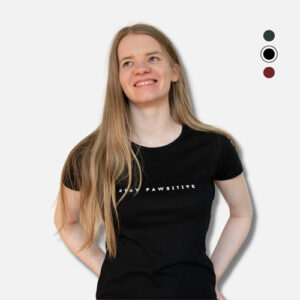 T-Shirt "Stay Pawsitive"
