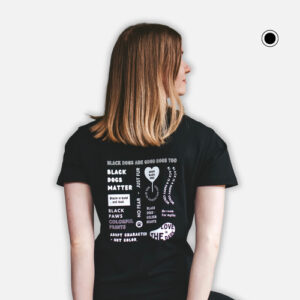 T-Shirt "Black dogs matter"